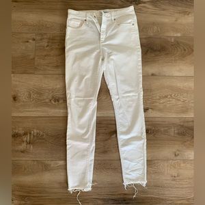 Lucky Brand White Skinny Jeans